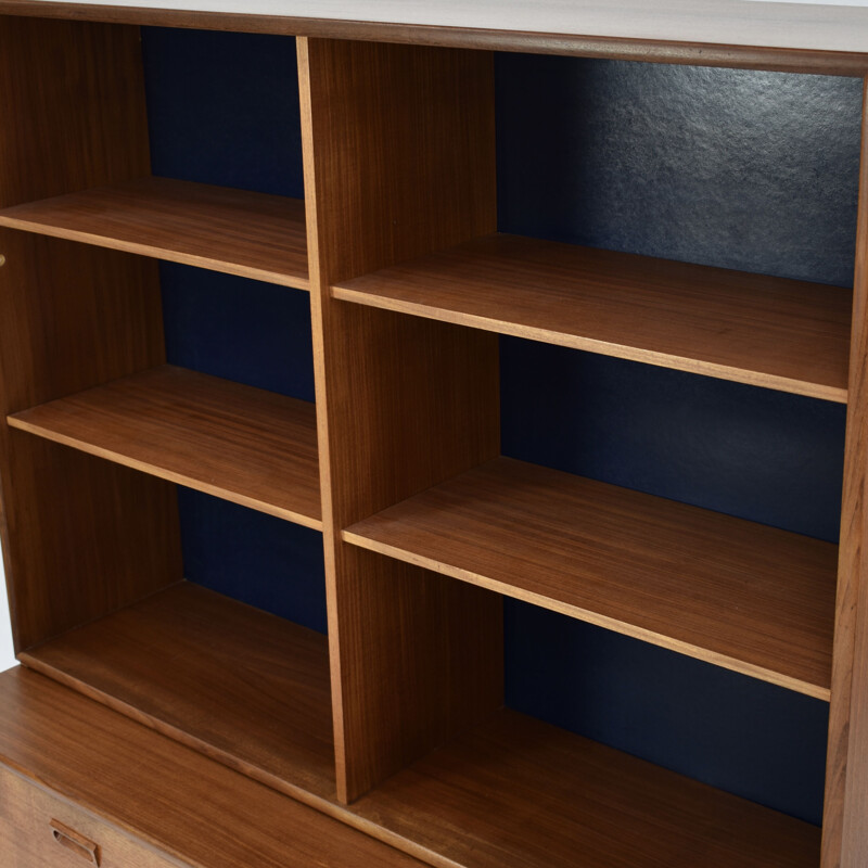 Vintage Danish bookcase in teak