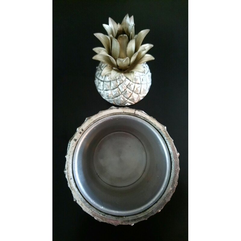 Vintage pineapple ice bucket by Mauro Manetti 