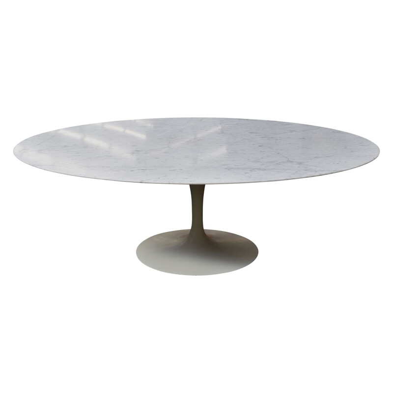 Vintage dining set in marble by Eero Saarinen for Knoll