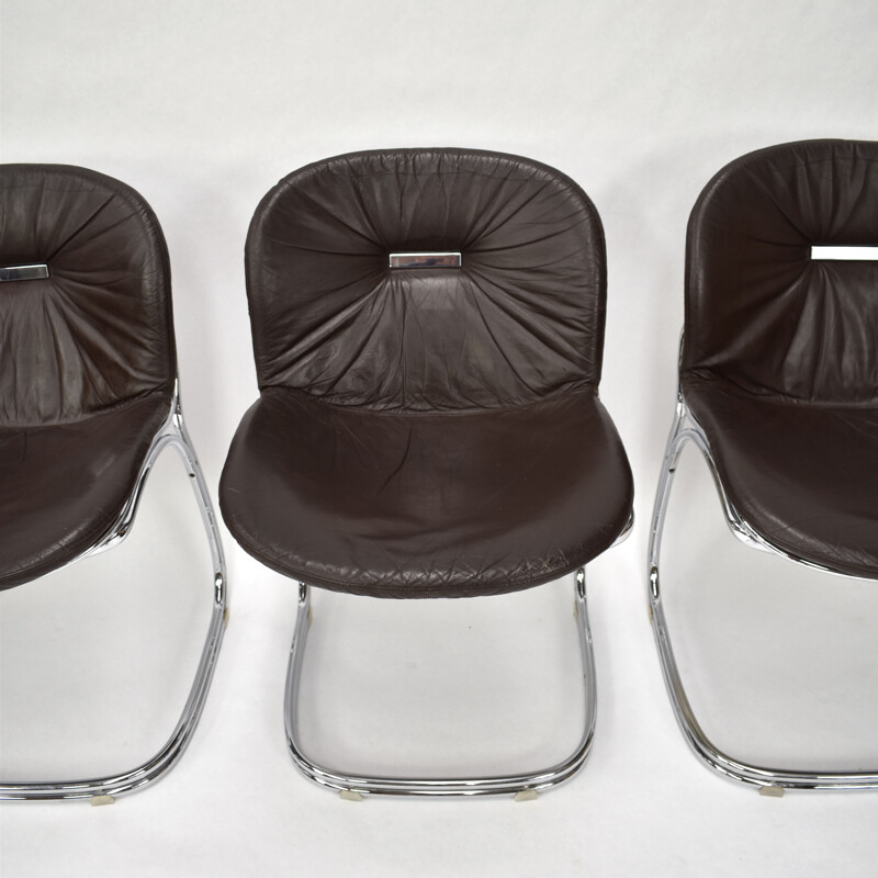 Set of 4 Sabrina chairs by Gastone Rinaldi