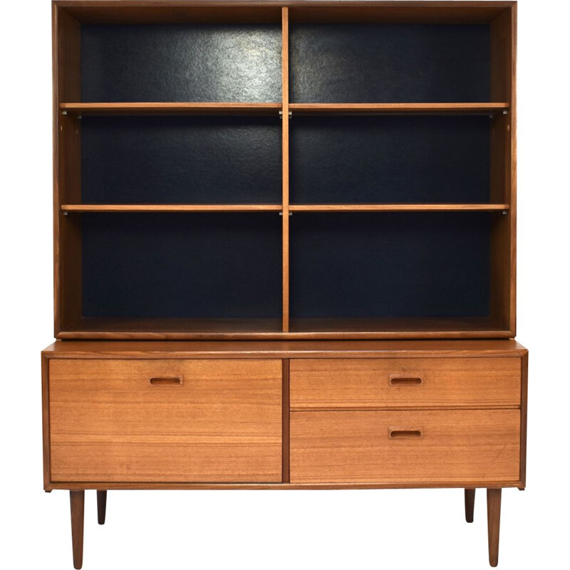 Vintage Danish bookcase in teak