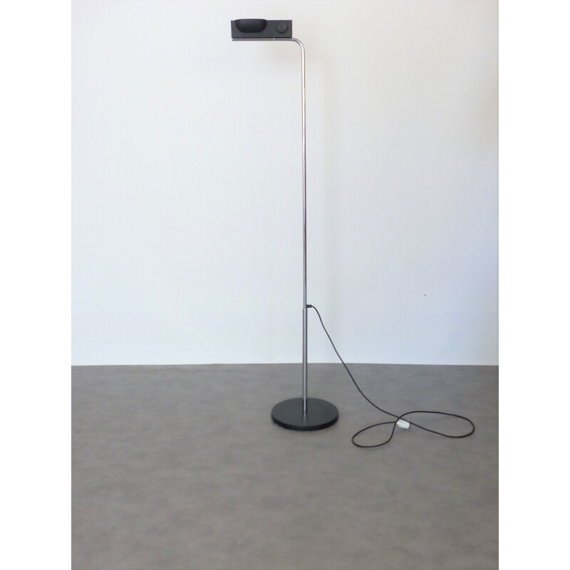 Black vintage Floor lamp  model "Camera terra" by Ernesto Gismondi for Artemide