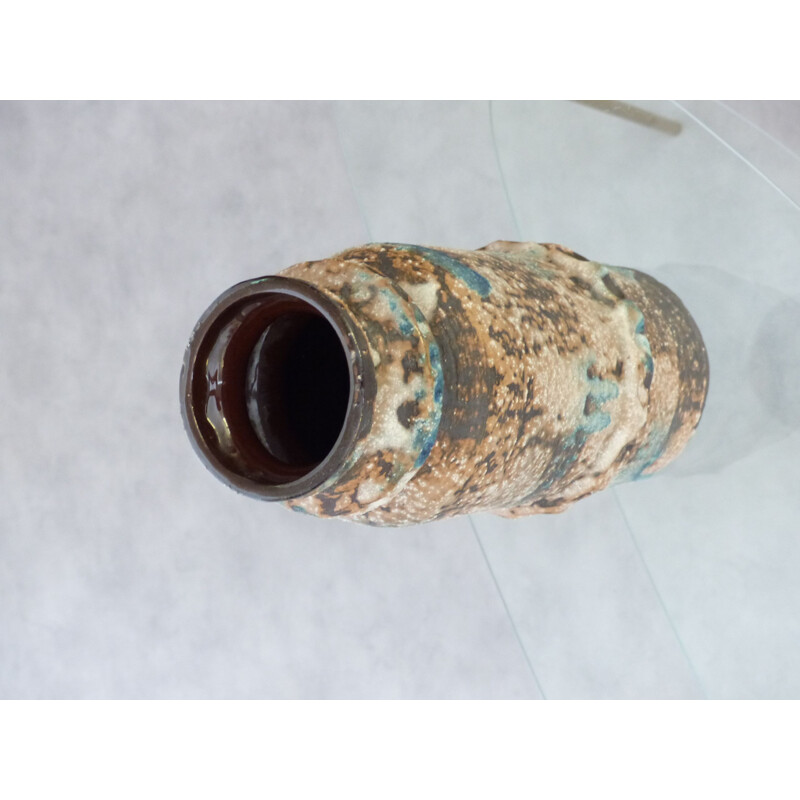 Big Brown vintage vase "7321-40" by Carstens