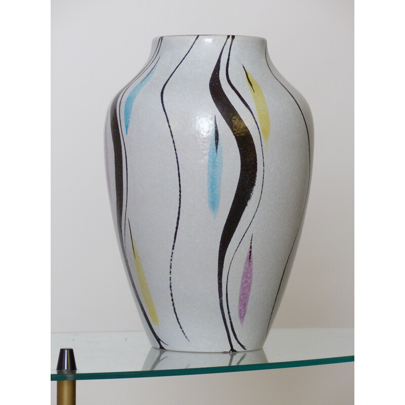Grand vase à poser vintage par Bay Keramik