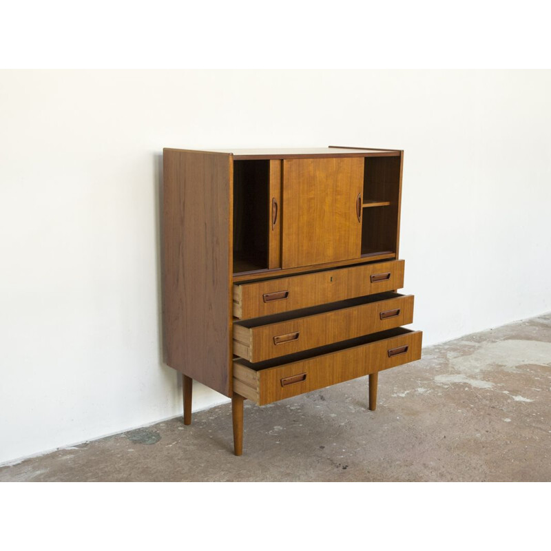 Vintage cabinet in teak by Tibergaard