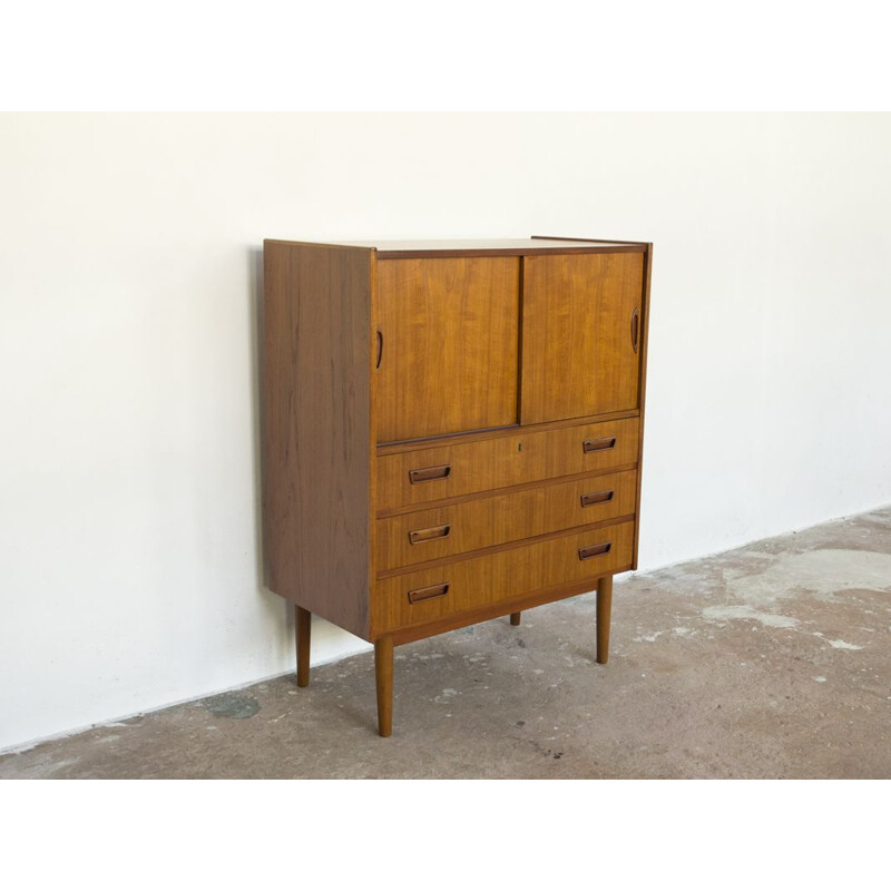 Vintage cabinet in teak by Tibergaard