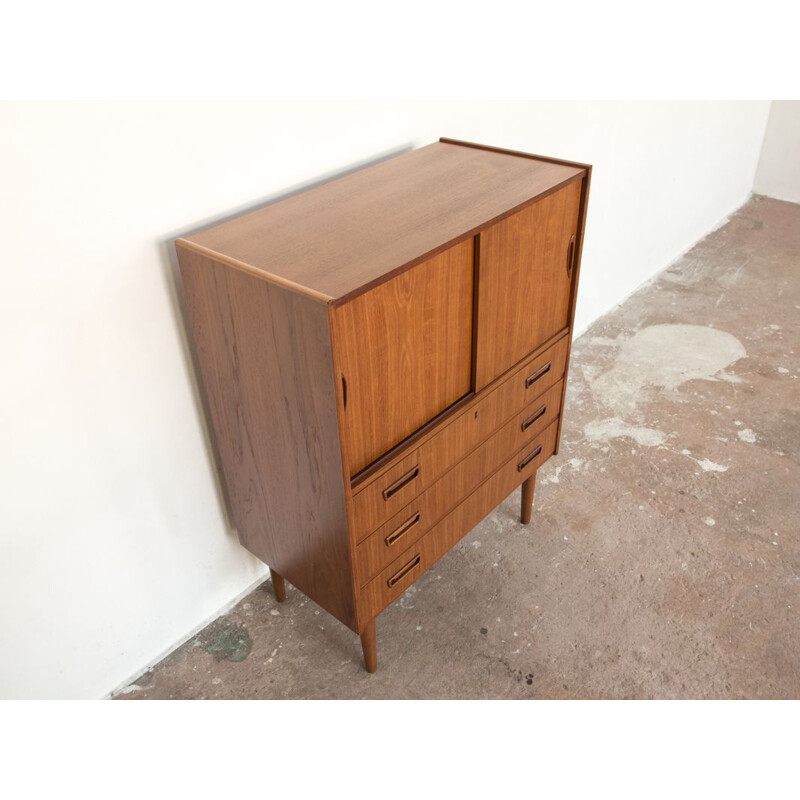 Vintage cabinet in teak by Tibergaard