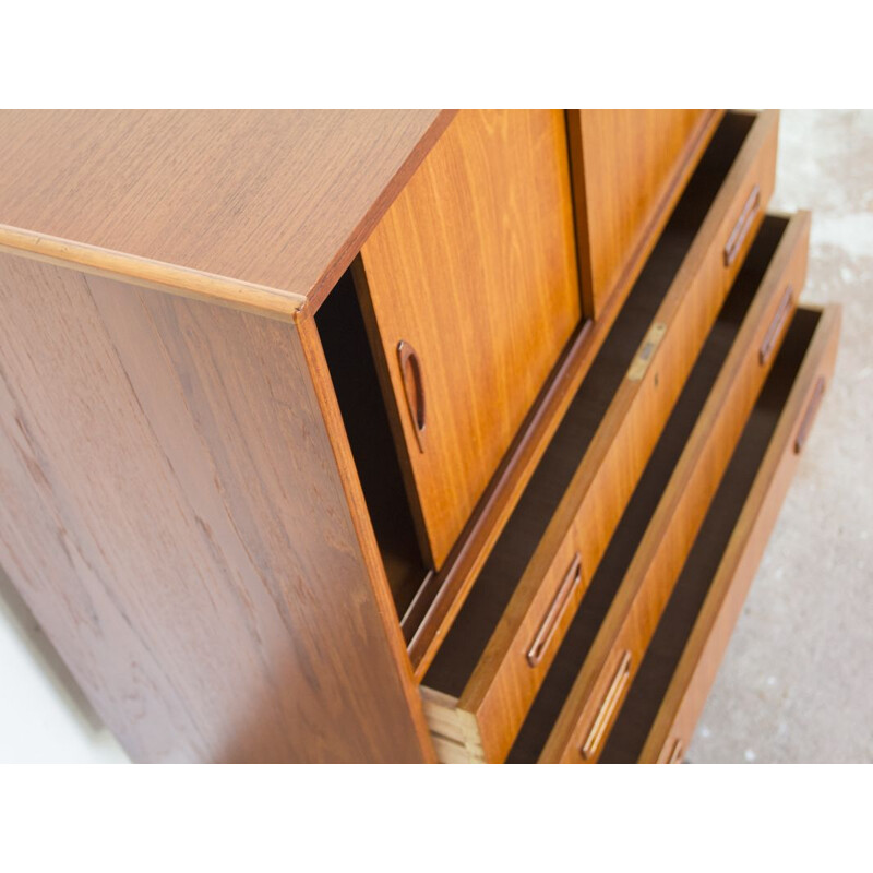 Vintage cabinet in teak by Tibergaard