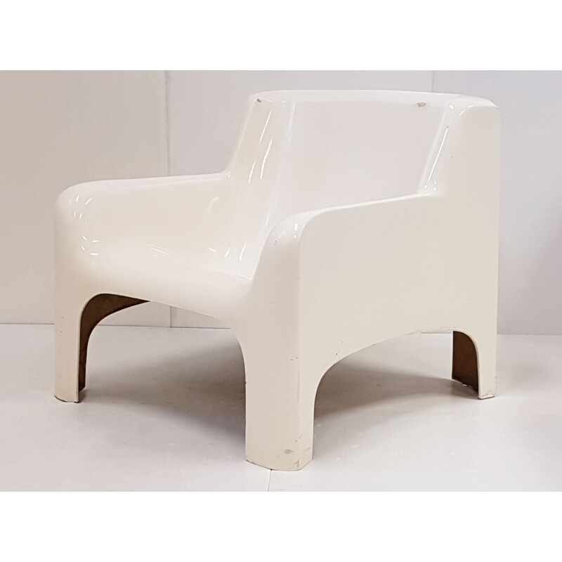 Vintage Gaia armchair by Carlo Bartoli for Arflex