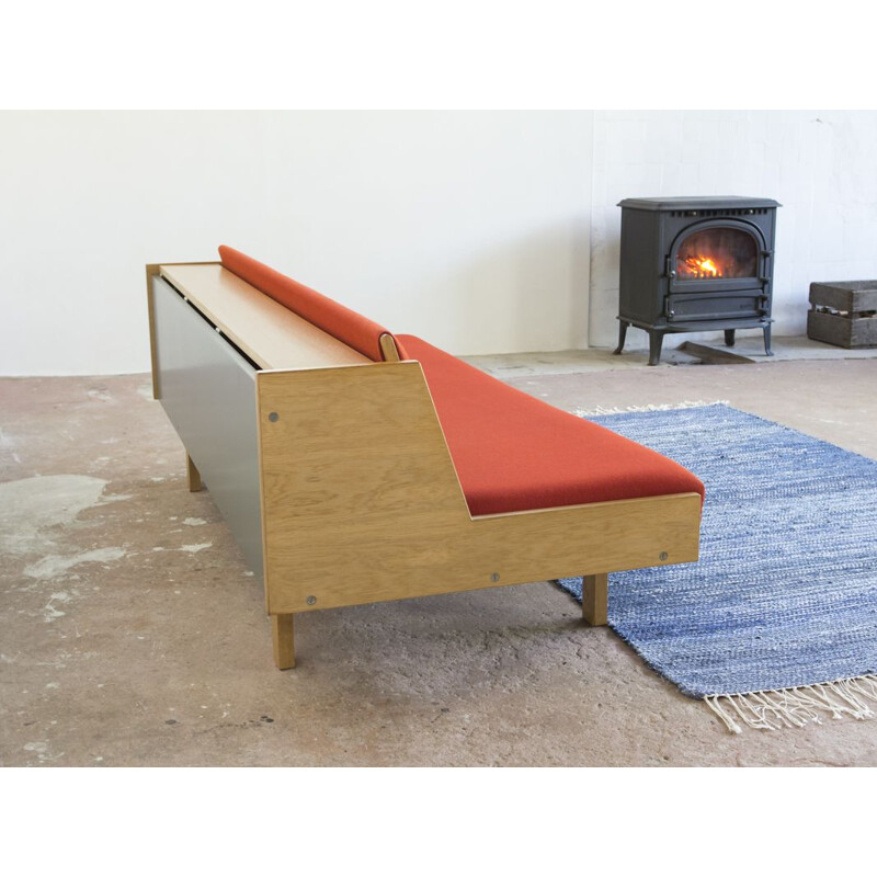 Vintage GE-258 daybed by Hans Wegner for Getama