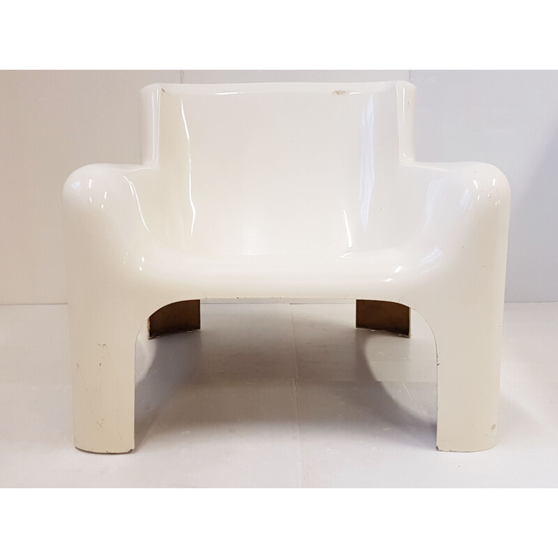 Vintage Gaia armchair by Carlo Bartoli for Arflex