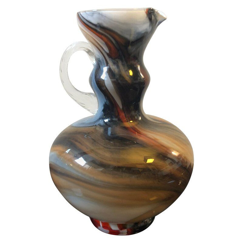 Vintage vase in Murano glass by Carlo Moretti