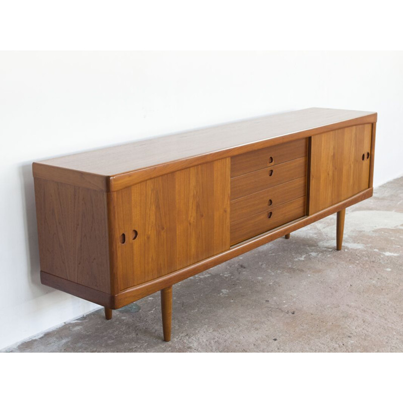 Vintage sideboard in teak by HW Klein for Bramin