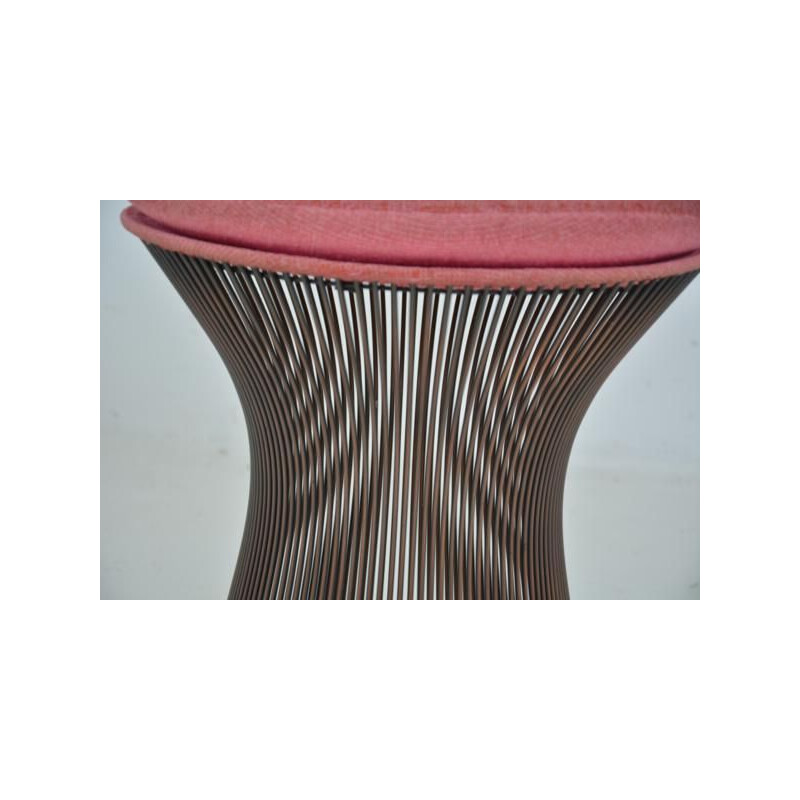 Vintage Warren Platner stool for Knoll international 1960