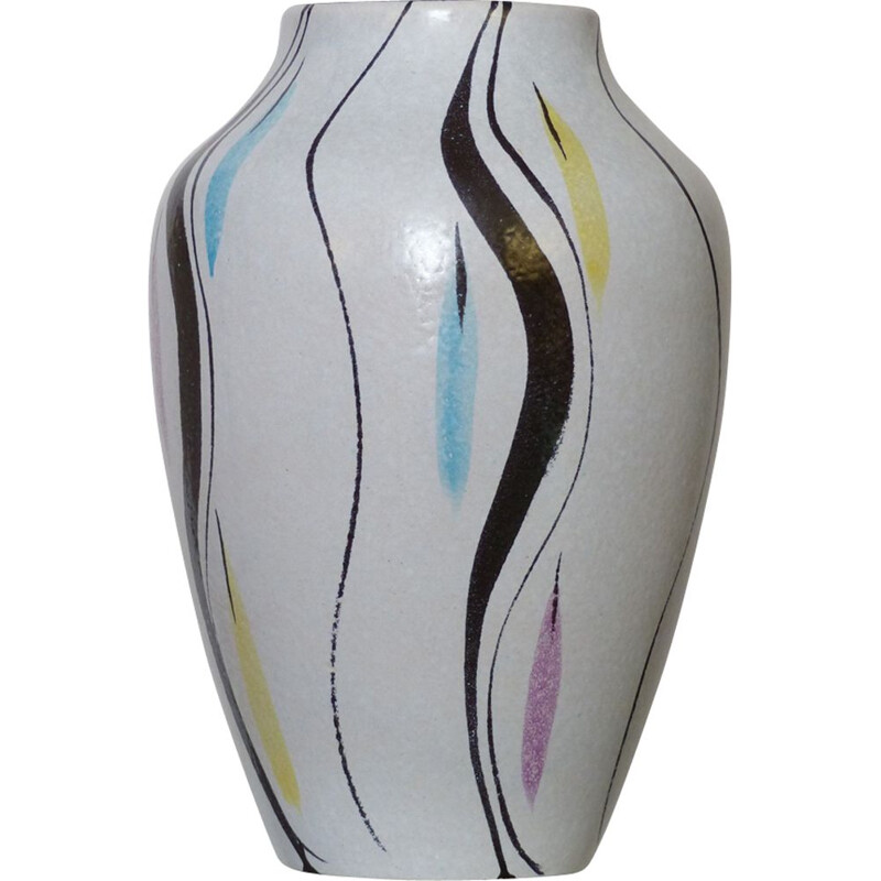 Grand vase à poser vintage par Bay Keramik