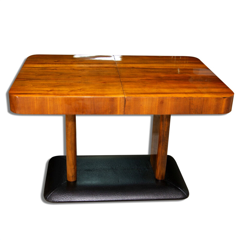 Vintage adjustable dining table by Jind-ich Halabala 1930