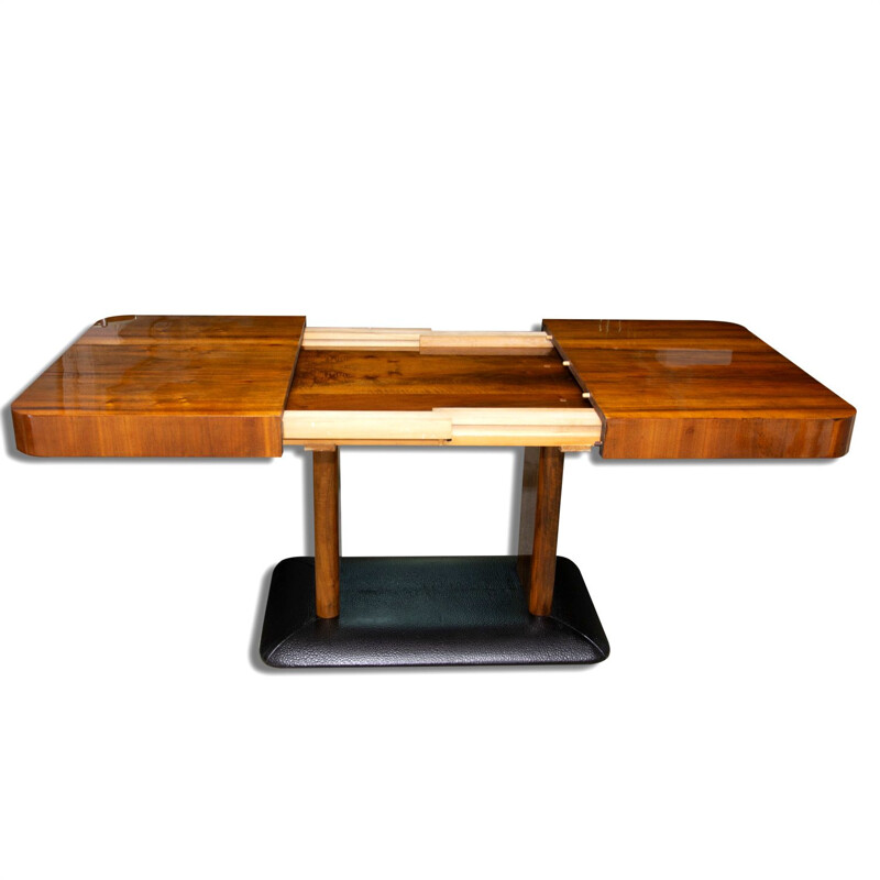 Vintage adjustable dining table by Jind-ich Halabala 1930