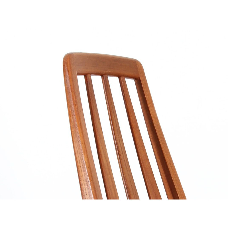 Set of 4 Scandinavian teak chairs model Eva