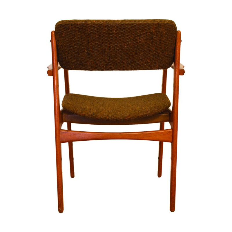 Vintage model 49 Danish chair by Eric Buck for Oddense Maskinsnedkeri  O.D. Møbler
