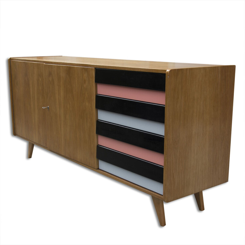 Vintage sideboard model U-460 by Jiří Jiroutek for Interier Praha