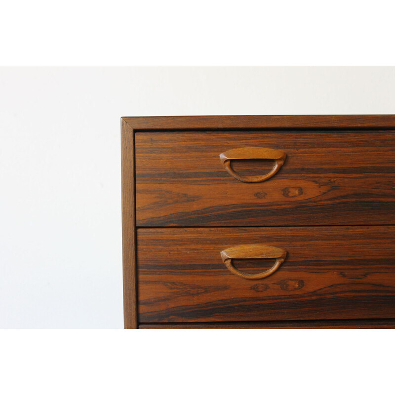 Vintage chest of drawers in rosewood by Kai Kristiansen