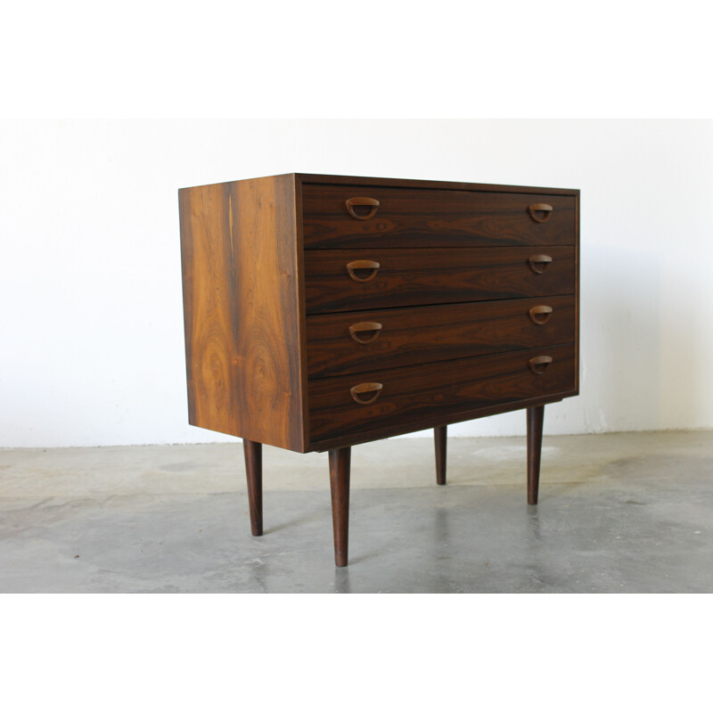 Vintage chest of drawers in rosewood by Kai Kristiansen