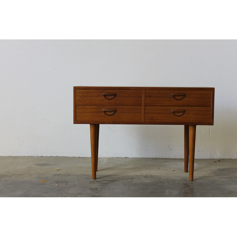 Vintage Danish chest of drawers in teak by Kai Kristiansen