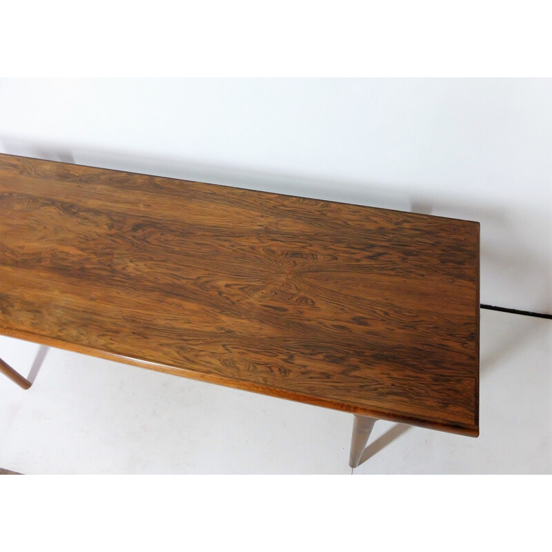 Vintage scandinavian coffee table in rosewood 1960