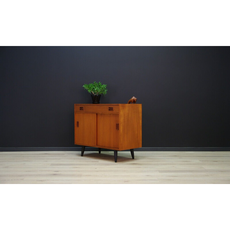 Enfilade vintage danoise plaquée teck 1970