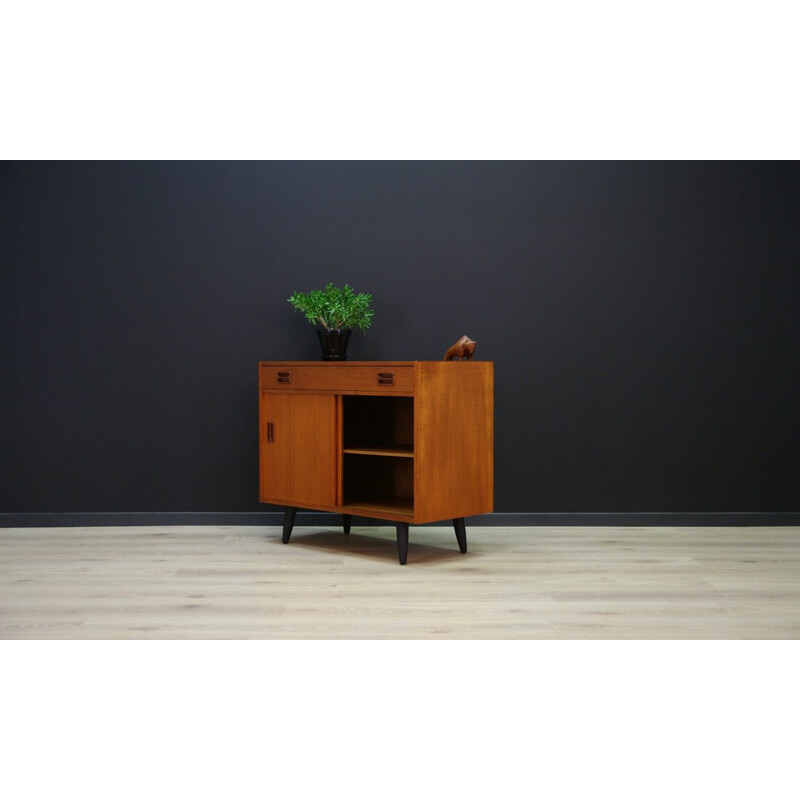 Enfilade vintage danoise plaquée teck 1970