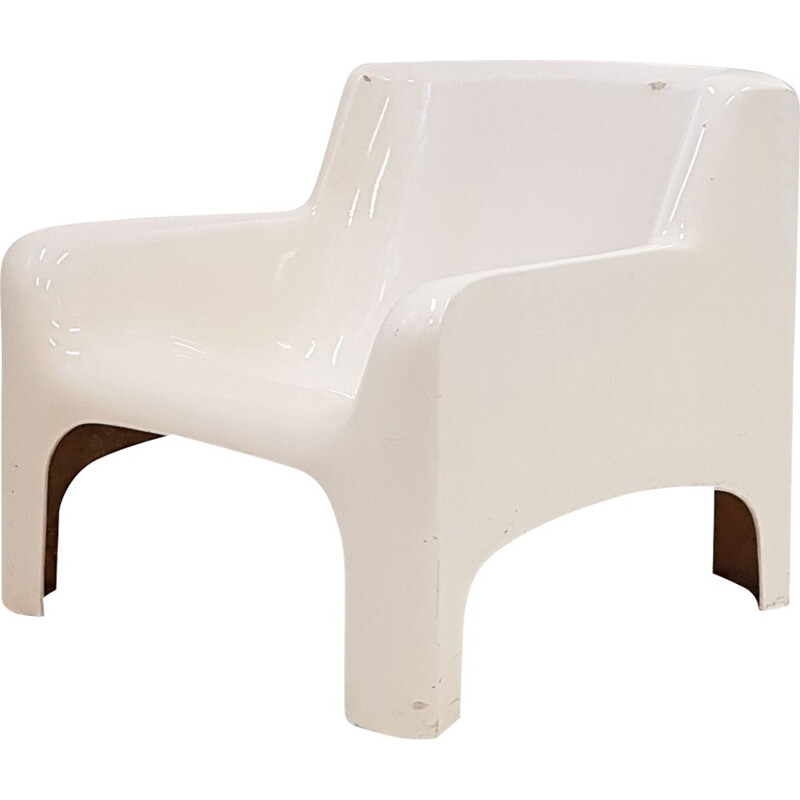 Vintage Gaia armchair by Carlo Bartoli for Arflex