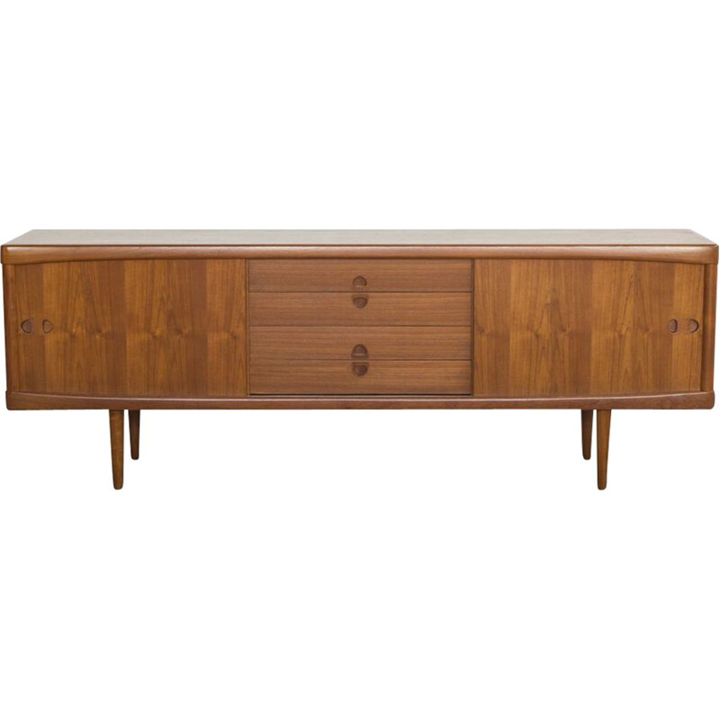 Vintage sideboard in teak by HW Klein for Bramin