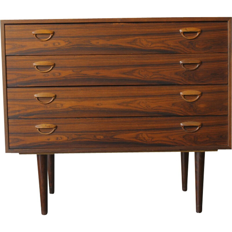 Vintage chest of drawers in rosewood by Kai Kristiansen