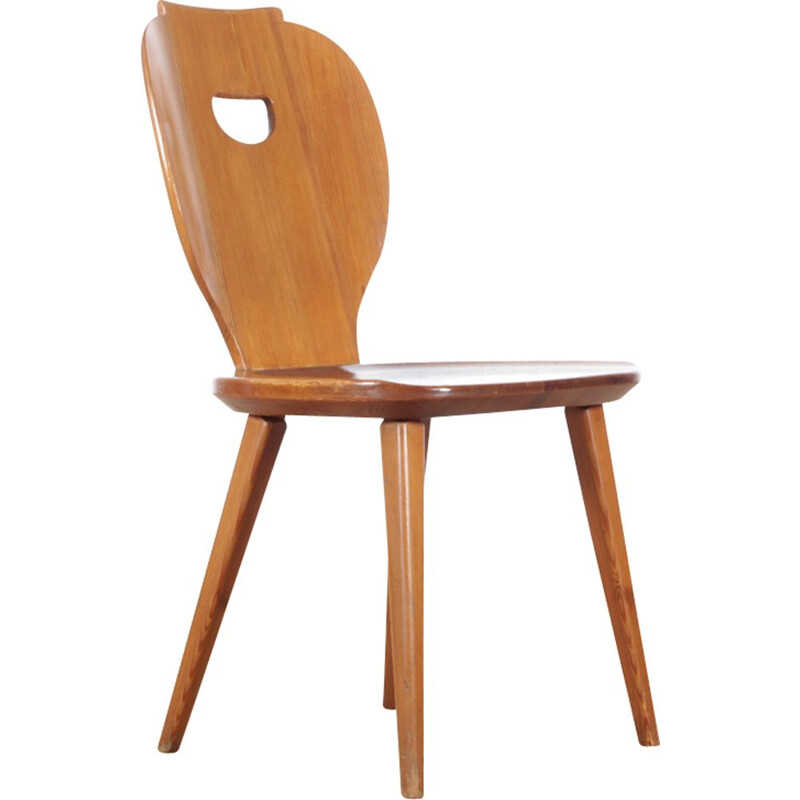 Pine Chair model Visingsö, Carl Malmsten