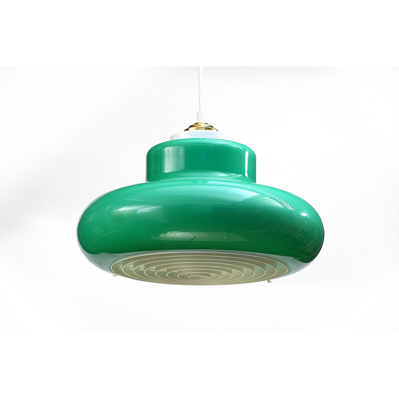 Vintage Swedish pendant lamp in plastic by Anders Fransson for Fagerhults Belysning