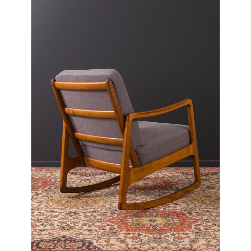 Vintage rocking chair FD 110 by Ole Wanscher for France & Daverkosen