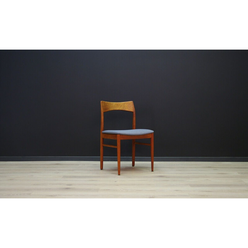 Set of 2 vintage Henning Kjaernulf chairs in teak