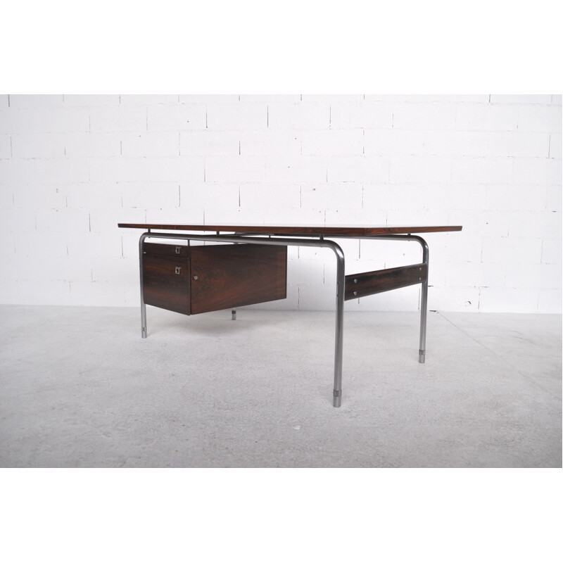 Scandinavian desk in rosewood, Arne VODDER, Sibast edition - 1960s