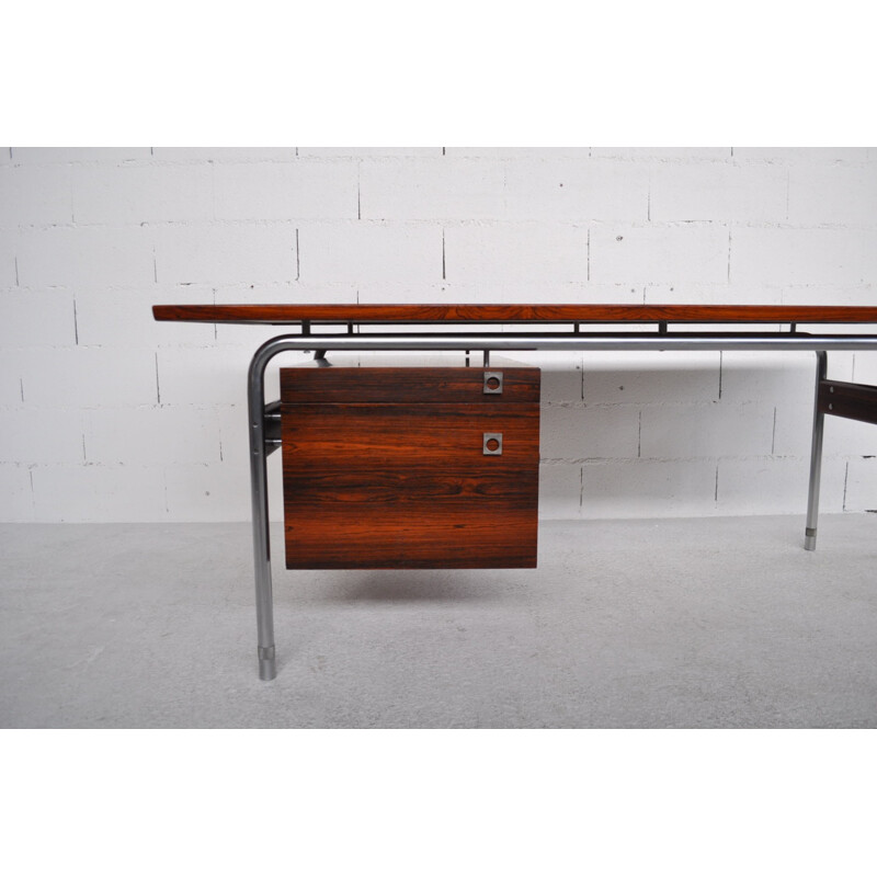 Scandinavian desk in rosewood, Arne VODDER, Sibast edition - 1960s