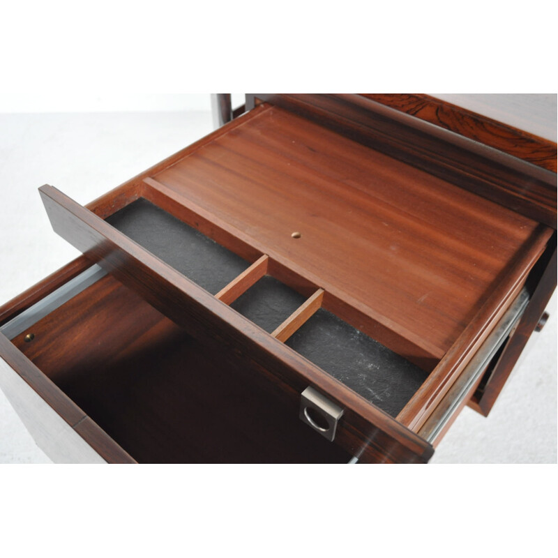 Scandinavian desk in rosewood, Arne VODDER, Sibast edition - 1960s