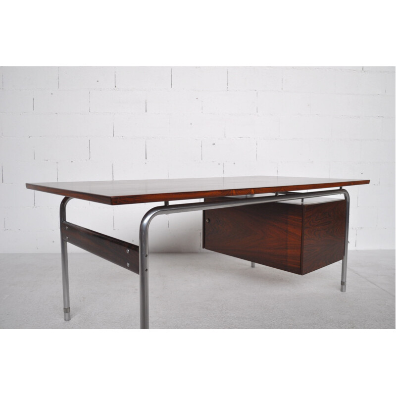 Scandinavian desk in rosewood, Arne VODDER, Sibast edition - 1960s