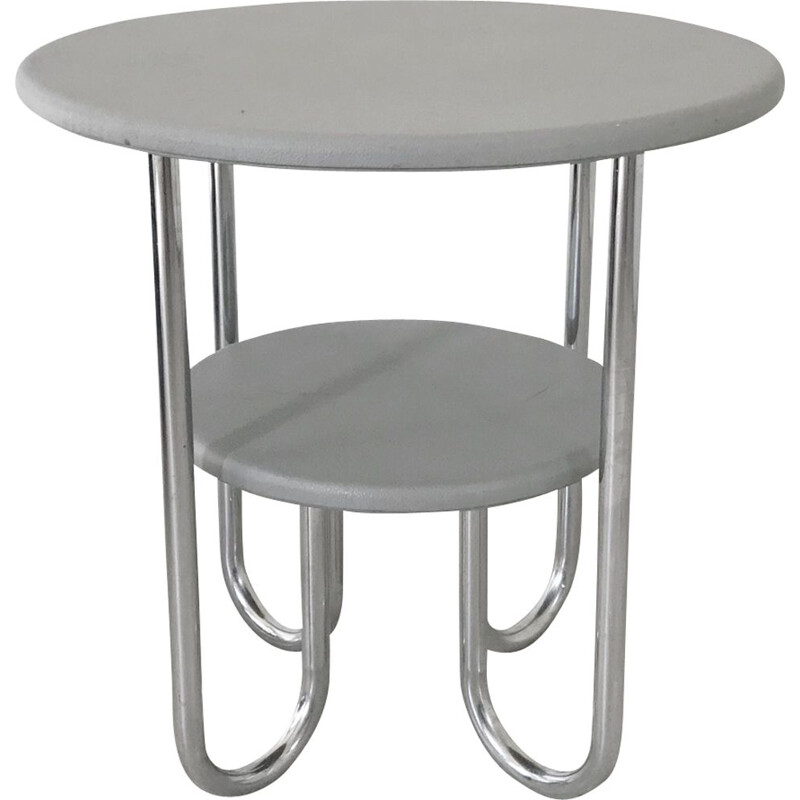 Vintage side table in Bauhaus style