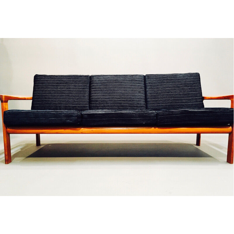 Vintage Scandinavian 3-seater sofa