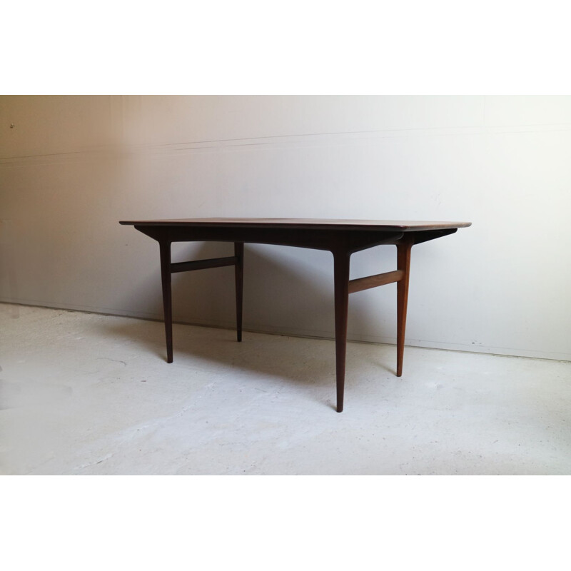 Vintage dining table in African wood by Younger