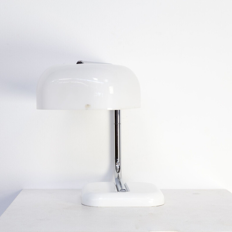 Vintage Italian table lamp in plastic