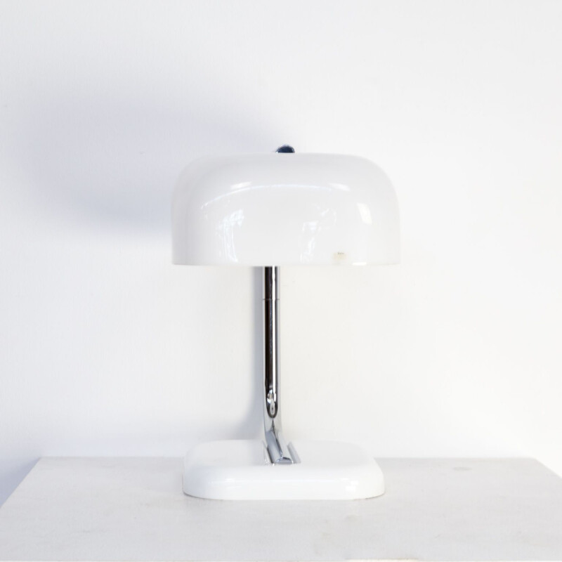 Vintage Italian table lamp in plastic