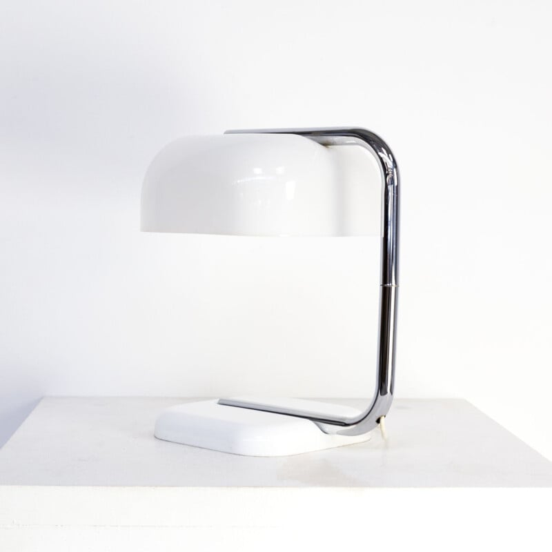 Lampe de table italienne vintage en plastique