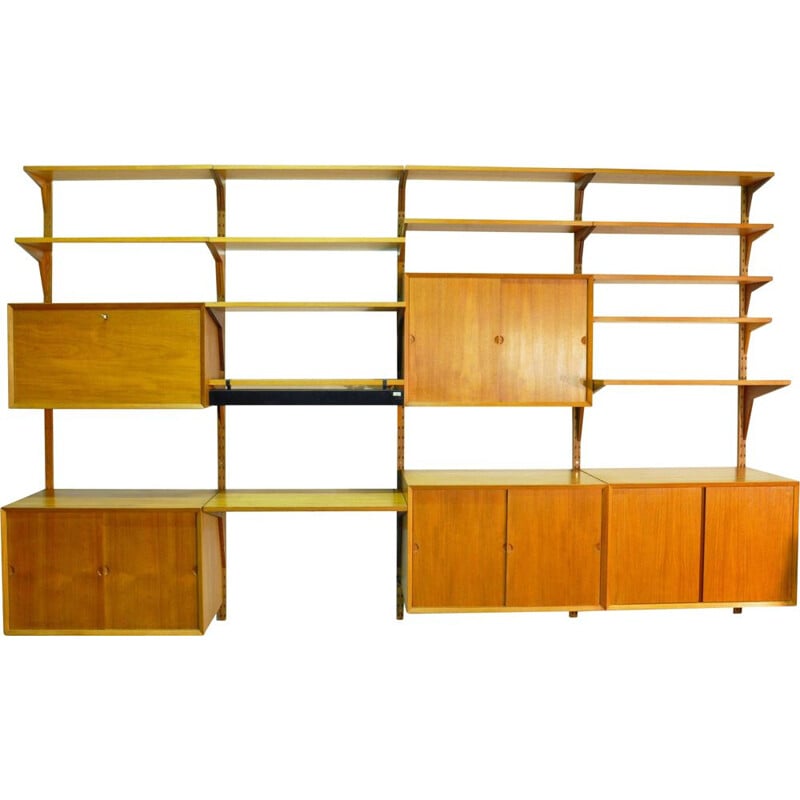 Vintage scandinavian wall shelves by Poul Cadovius 1960