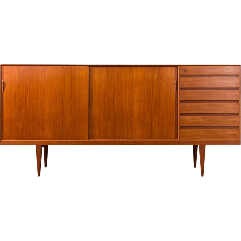 Vintage sideboard by Henry Rosengren-Hansen for Brande Møbelfabrik