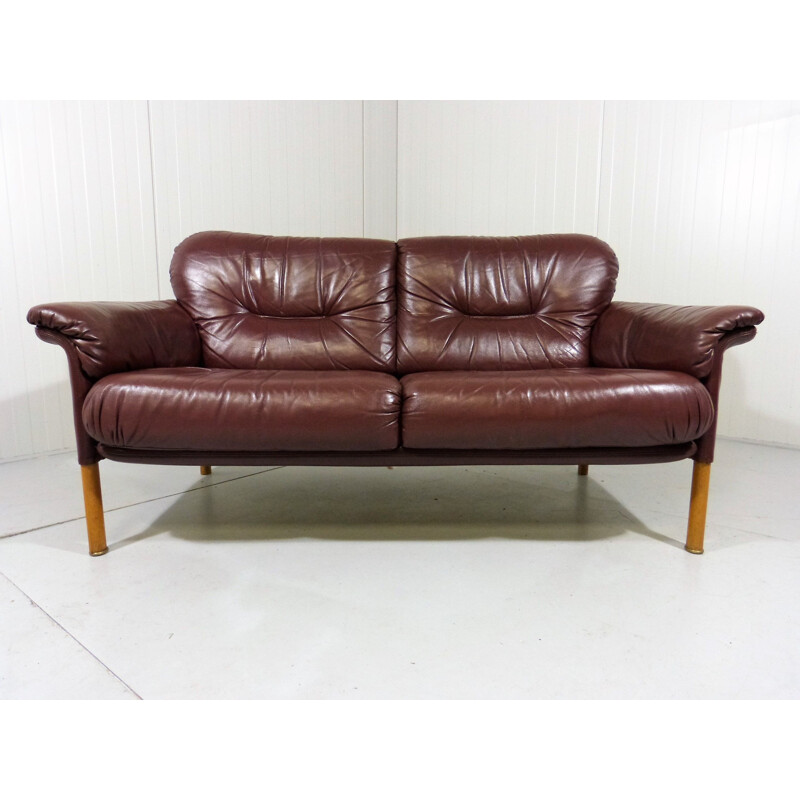 Vintage 2-seater sofa by Hans Olsen